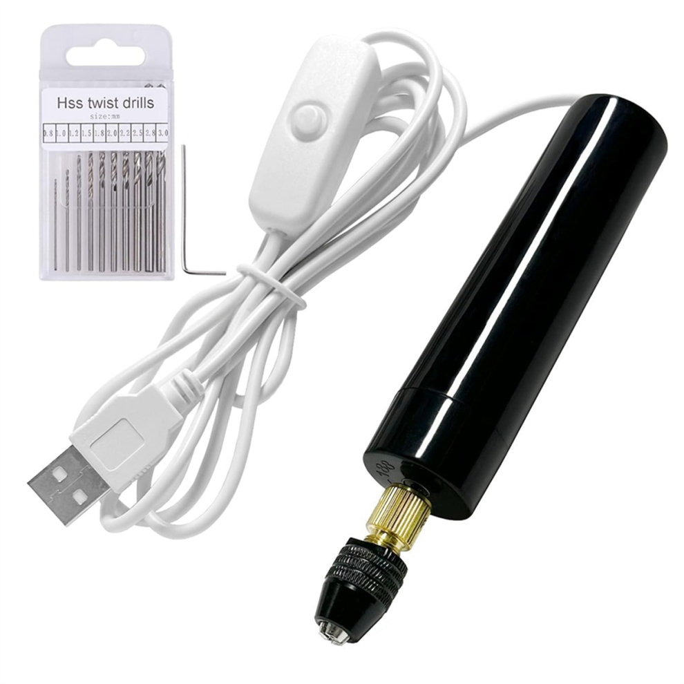 Set Di Trapani Elettrici In Resina, Morsa A Perno Multiuso, Forniture Manuali Per Resina, Legno, Gioielli, Plastica