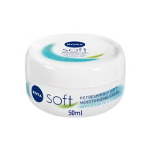 Nivea Soft Refreshing & Moisturizing Cream Jar - Hydrating, Nourishing Cream for Soft, Smooth Skin -50ml