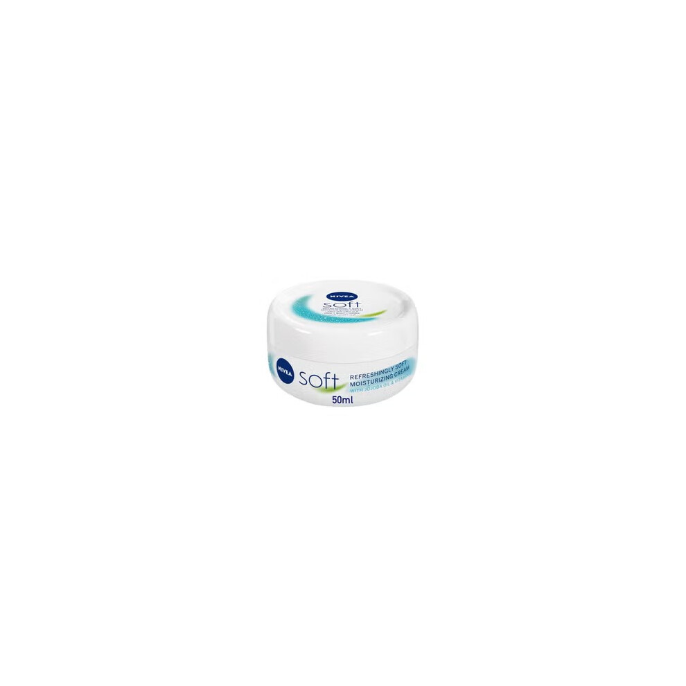 Nivea Soft Refreshing & Moisturizing Jar - Hydrating, Nourishing For Soft, Smooth Skin -50Ml Cream