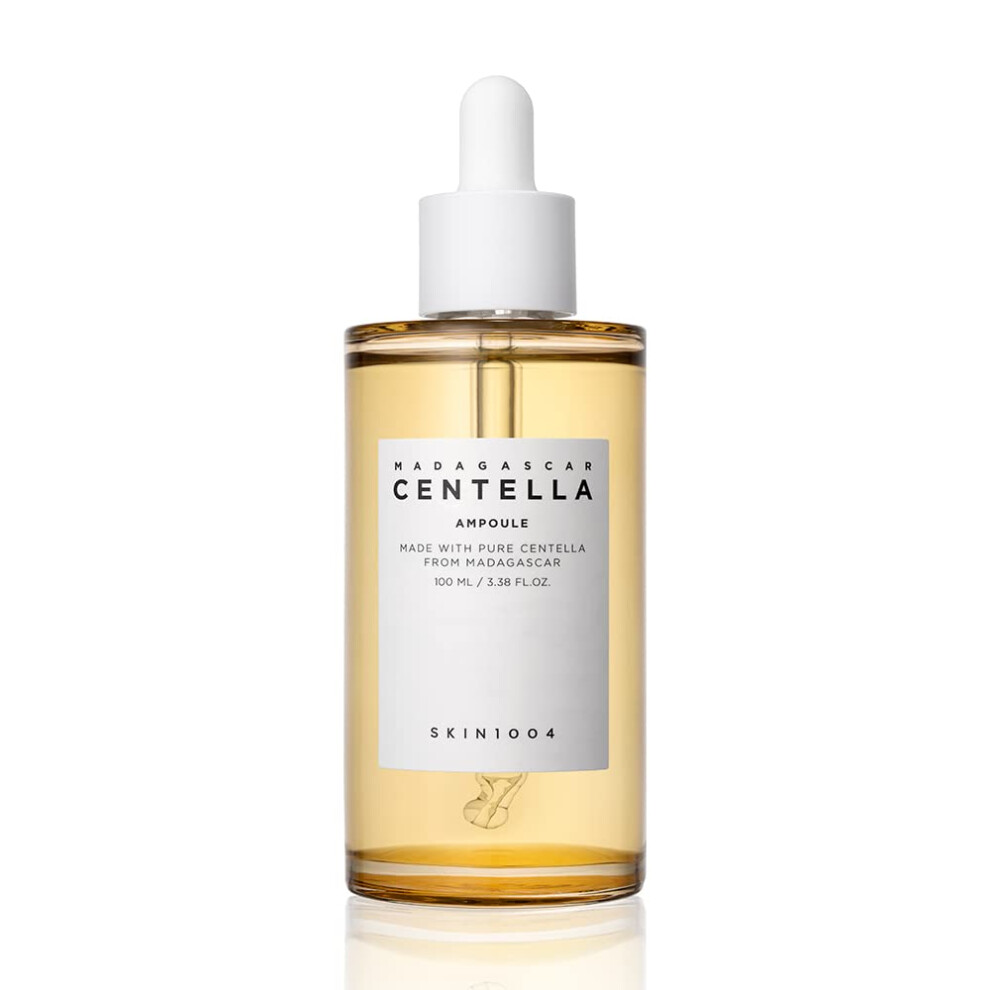 SKIN1004 Madagascar Centella Ampoule Face Serum 100mL | 100% Centella Asiatica Extract for Soothing Sensitive & Acne-Prone Skin | Korean Skin Care