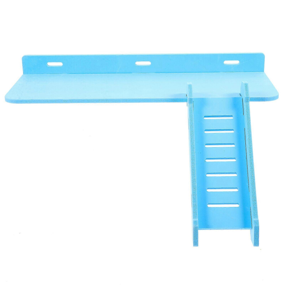 Kricely (As Show, One Size) Hamster Cage Platform Hamster Supply Toy Hamster Climbing Platform With Ladder Supply