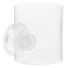 (As show, One size) Fish Feeding Ring Acrylic Fish Food Feeder Aquarium Feeding Ring with Suction Cup