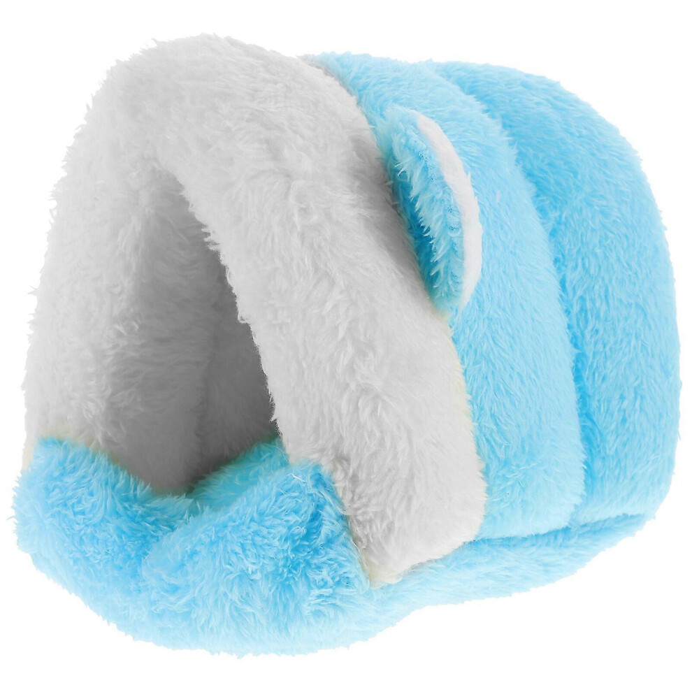 Kricely (As Show, One Size) Guinea Pig Bed Small Animal Hideout House Winter Warm Hamster Nest Cozy Sleeping Bed