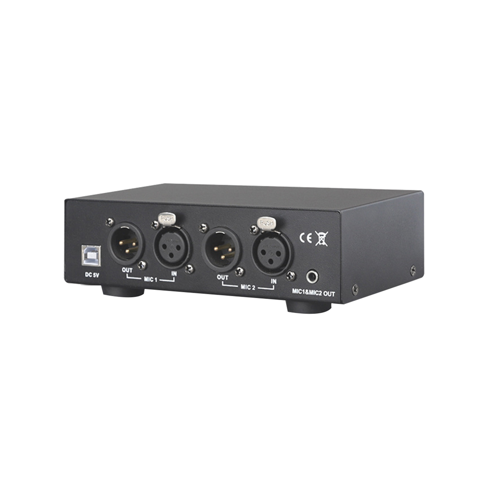 48V Usb Dual Mixed Output Phantom Power Supply For Condenser Microphones Music Recording Equipment 4853480243674