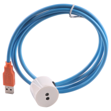 Cable adaptador magnético de infrarrojos cercano IEC62056-21 IEC1107 para lectura de datos de medidores de electricidad, gas y agua