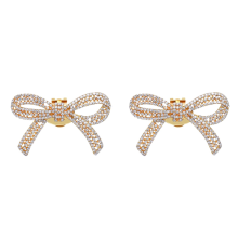 2Pcs Cristal Strass Arco Sapato Clipes Casamento Fivelas De Noiva DIY Manual Contas Salto Alto Decorações De Flores Dourado