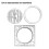 Multifunctional Circle Drawing Template, Geometric Tool, Measuring Ruler, Rotatable Angle 4