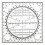 Multifunctional Circle Drawing Template, Geometric Tool, Measuring Ruler, Rotatable Angle 1