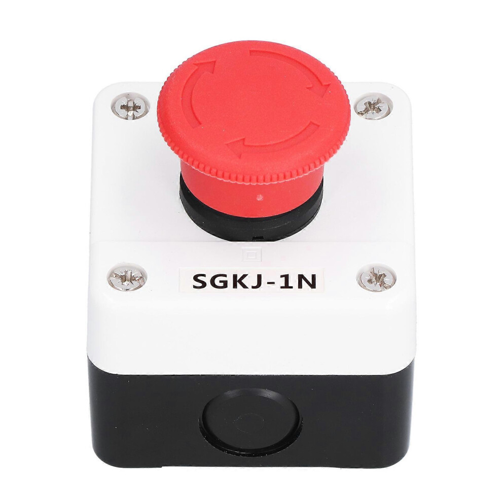SGKJ-1N Waterproof Emergency Stop Mushroom Push Button for Automatic Control Circuits