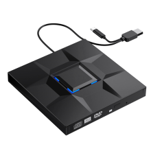 Reproductor de CD y DVD externo Grabador de juegos Lector de escritura USB 3.0 Tipo C para PC Portátil Escritorio