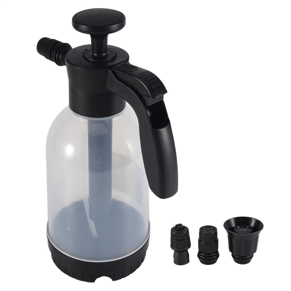 Hand Pump Foam Sprayer Pressurized 2 Litre Pressure Cannon Snow Nozzle Carwash 4853480253949