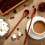 6 Pcs Wooden Coffee Spoon Long Handle Mixing Teaspoon Manual for Kitchen 8