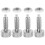 4Pcs Handle ,Quick Release Lock Pin, Retractable Spring Plunger, M6 Lockout Kit for Rolling Tool Box 3