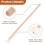2 Τεμάχια Διπλό Τύμπανο Cymbal Gong Mallet Μαλακό σφυρί Μπαστούνια Μάλλες Ράβδοι Felt 385mm 6