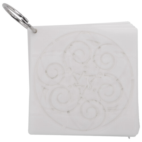 Πρότυπα ζωγραφικής Mandala 36 τμχ Τέλεια για DIY κάρτες ροκ τέχνη καμβά ξύλου επίπλων