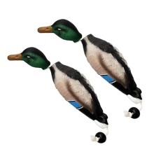 2 Stück Fasanen-Dummy-Stoßstangenspielzeug für die Jagd auf Retriever, Hundetraining, Entenerkennungstrainer, Enten