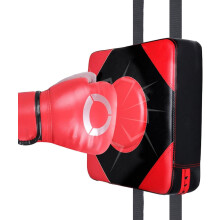(Red) Boxing Target Wall Pad,Wall Punching Pad,Uppercut Wall Pad Punching Bag,Wall Punching Pad Machine,Wall Mounted Punching Pad,Wall Mount Boxing Pad