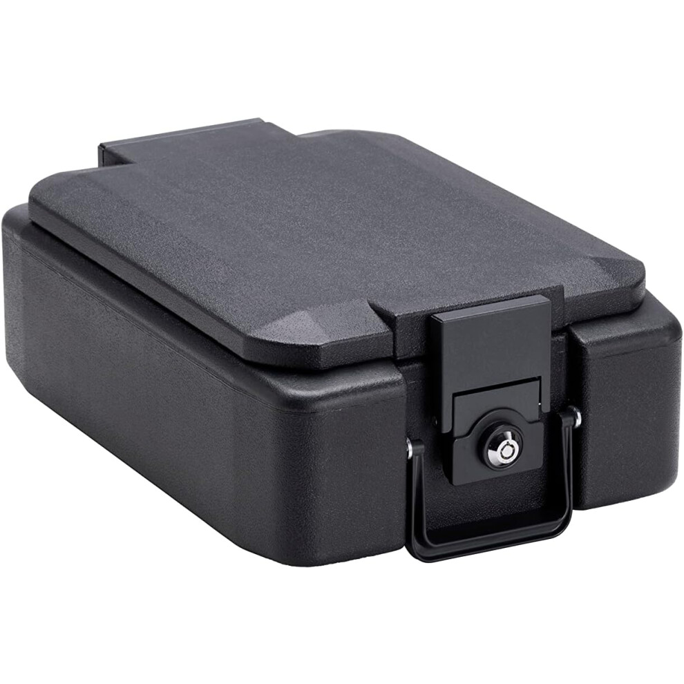 Fireproof A4 Document Deed Box Safe Fire Chest, Black