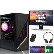 Fast Gaming PC Bundle Core i3 6100 16GB DDR4 1TB SSD GTX 750 Ti W10 - Refurbished