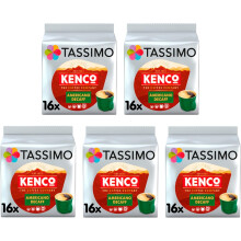 Tassimo Kenco Americano Decaff Coffee Pods x16 (Pack of 5, Total 80 Drinks)