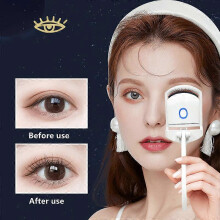 (As show, One size) Heated Eyelash Curlers, Heated Eyelash Curler, Eyelash curlers, Electric Eyelash Curler, Rechargeable Electric Eyelash Curler, Eyelash Heated Curler w