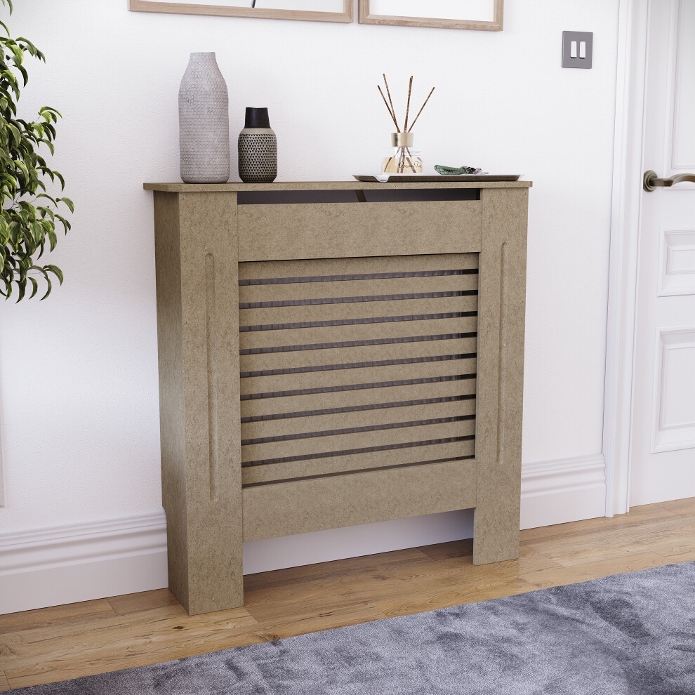 (Small) Milton Radiator Cover Heating Guard Cabinet Vents