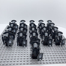 (Z) 21PCS Minifigures Golden Knight Building Block Children's Toys Fit Lego