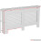 Home Discount (Large) Milton Radiator Cover Heating Guard Cabinet Slats 7