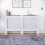 Home Discount (Large) Milton Radiator Cover Heating Guard Cabinet Slats 3