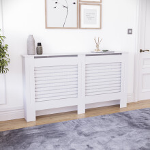 (Large) Milton Radiator Cover Heating Guard Cabinet Slats
