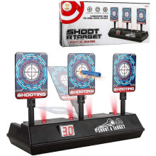 Upgraded Nerf Compatible Target, Auto Reset Electric Shooting Targets, Auto Recovery Accessory for Nerf All Toy Blasters (D-583-A)