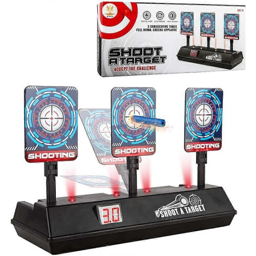 Nerf Electric Target with Auto Reset, Shooting Accessory for Nerf All Toy Blasters (D-583-A)