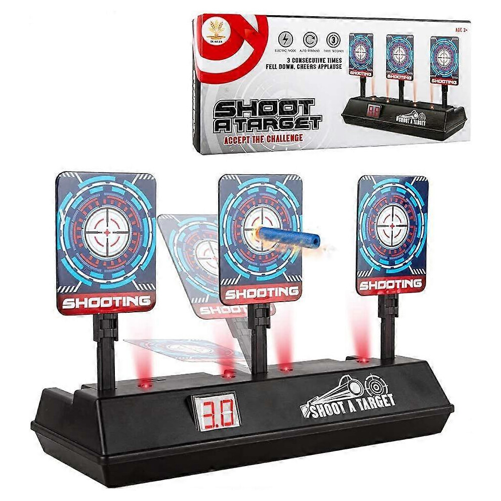 Nerf Electric Target with Auto Reset, Shooting Accessory for Nerf All Toy Blasters (D-583-A)