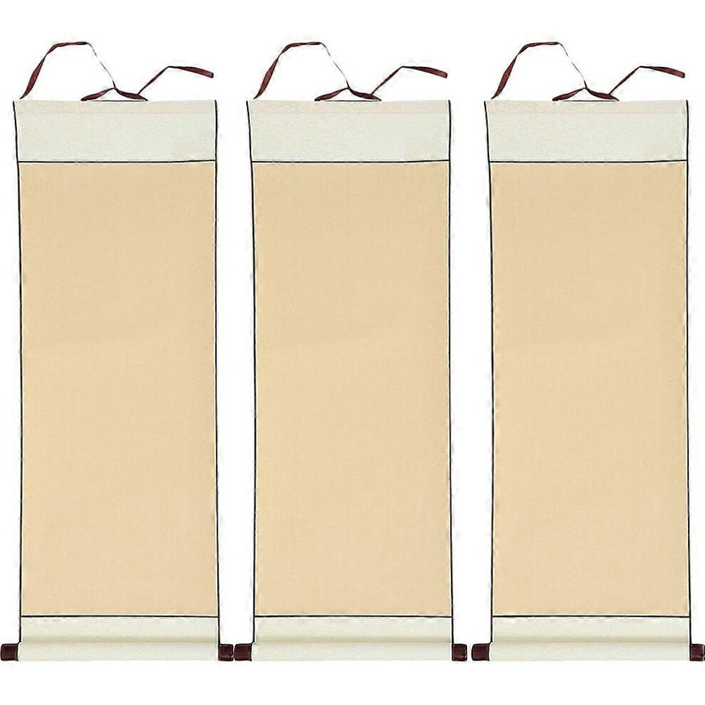 Kricely (As Show, One Size) 3Pcs Chinese Writing Paper Painting Paper Calligraphy Paper Writing Painting Scroll Paper