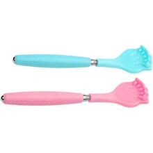 Gratte-dos extensible Métal extensible Portable Gratte-dos avec poignées en plastique Corps HSA0