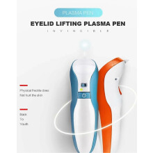 (US, Orange) Plasma Pen Eyelid Lift Wrinkle with Needle Free Mole Remover Machine Facial Care Professional Fibroblast Eyelid Lift Face Skin Lift with Light