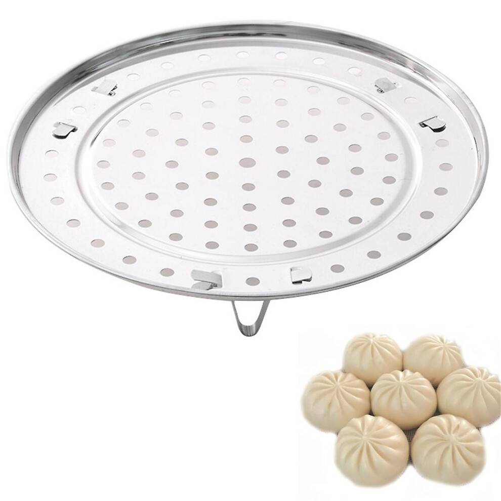 (1) Steamer Rack, Stainless Steel Steam Holder, Round Steamer Insert, Pressure Cooker Steaming Basket,1pc