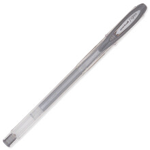 (Metallic Silver) uni-ball UM-120NM Signo Rollerball Pen - 0.8mm