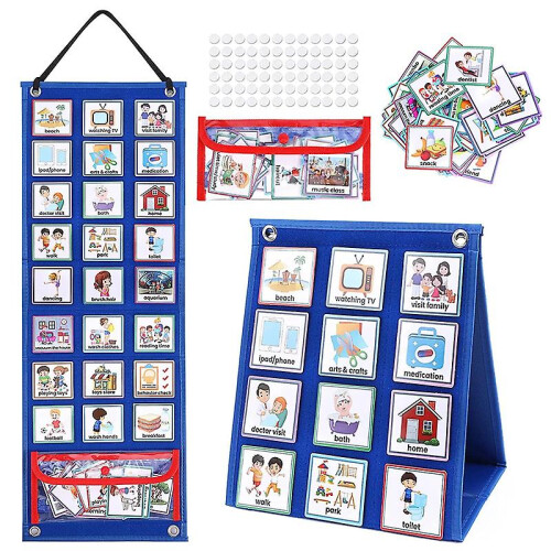 Kids Daily Visual Schedule Chore Chart Week Schedule Children Routine Cards For Classroom