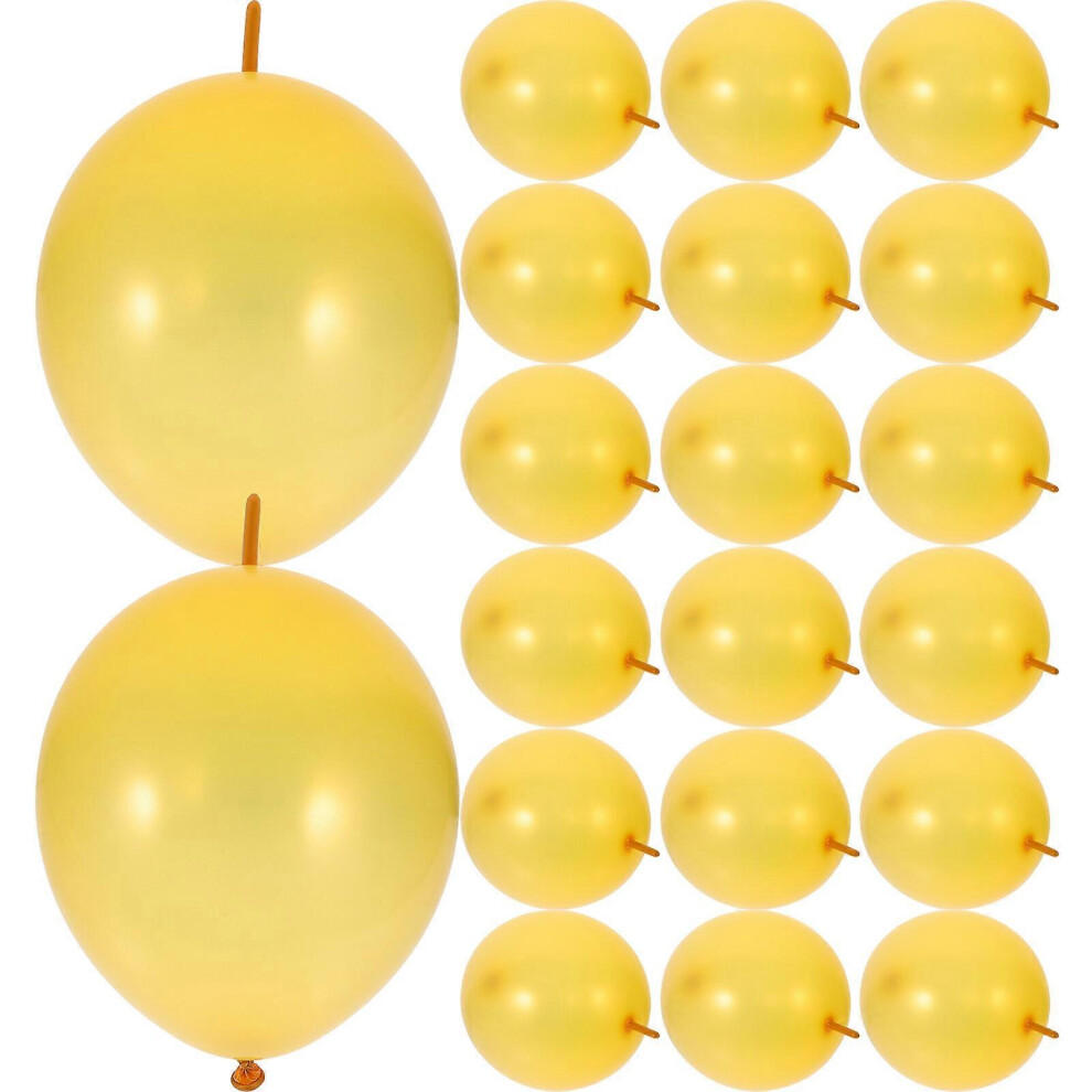Kricely (As Show, One Size) 100Pcs Needle Tail Balloons Wedding Party Balloons Wedding Party Decorative Balloons