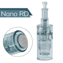 (Nano Circle Pin) 10 Needle Cartridges Tips for Dr Pen M8 Professional Electric Auto Microneedling