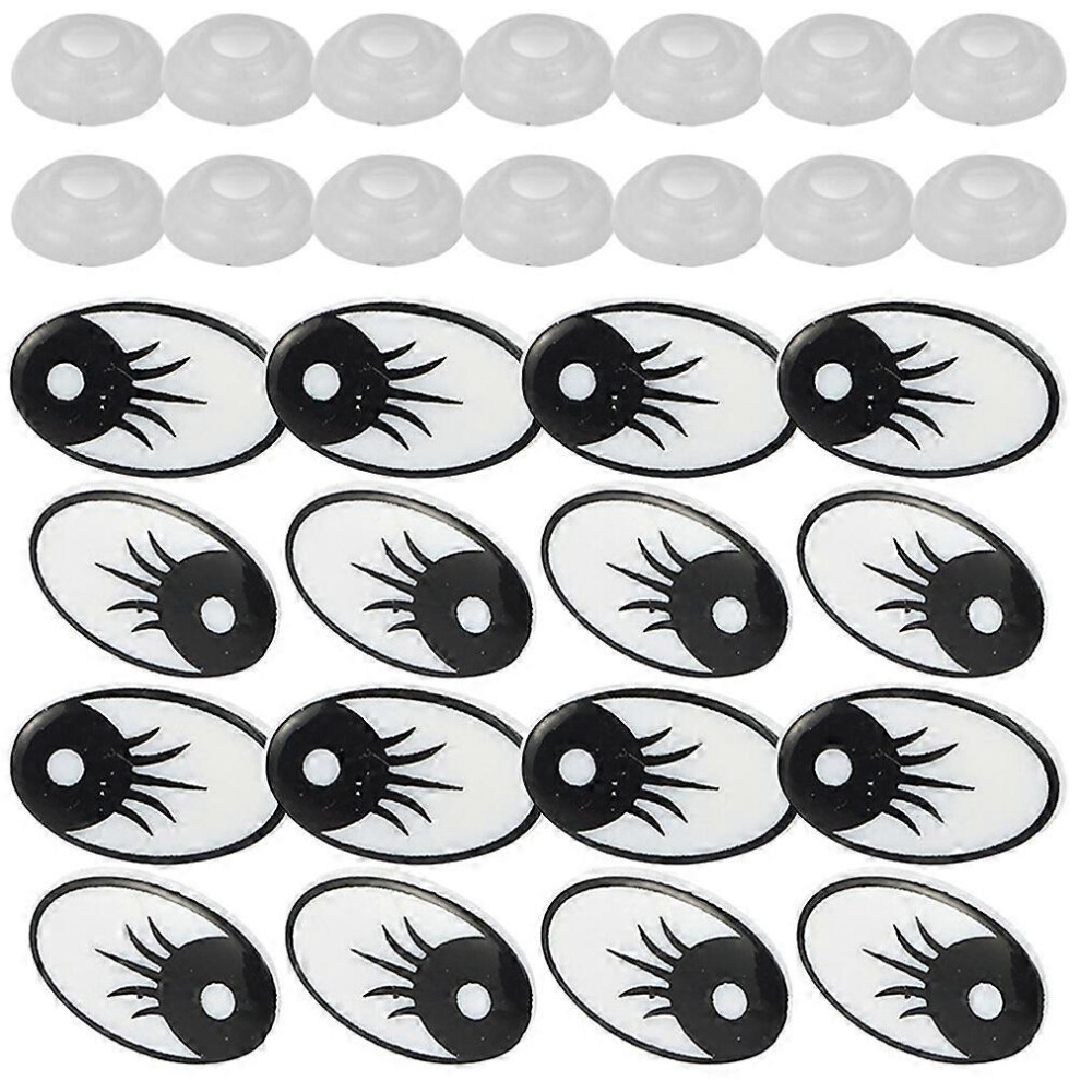 Kricely (As Show, One Size) 1 Set Of Creative Doll Eyes Artificial Eyes Simulated Doll Eyes Decorative Doll Eyes For Diy