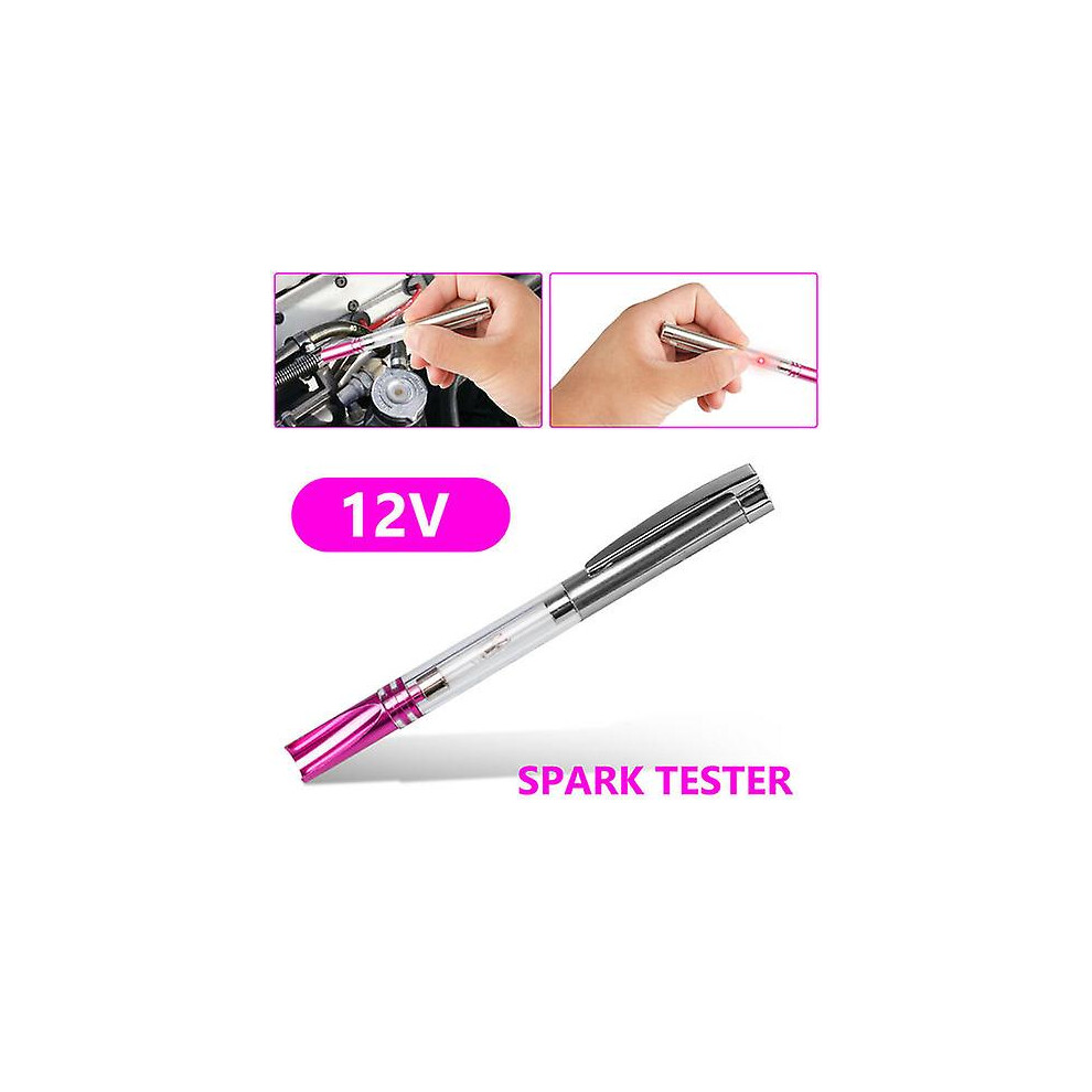 12V Car Tester Auto Ignition Spark Plug Coil Test Pen Detector Diagnostic Tool