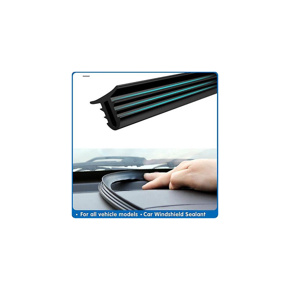 1.6M Car Dashboard Edge Gap Filling Sealing Strip Rubber Universal