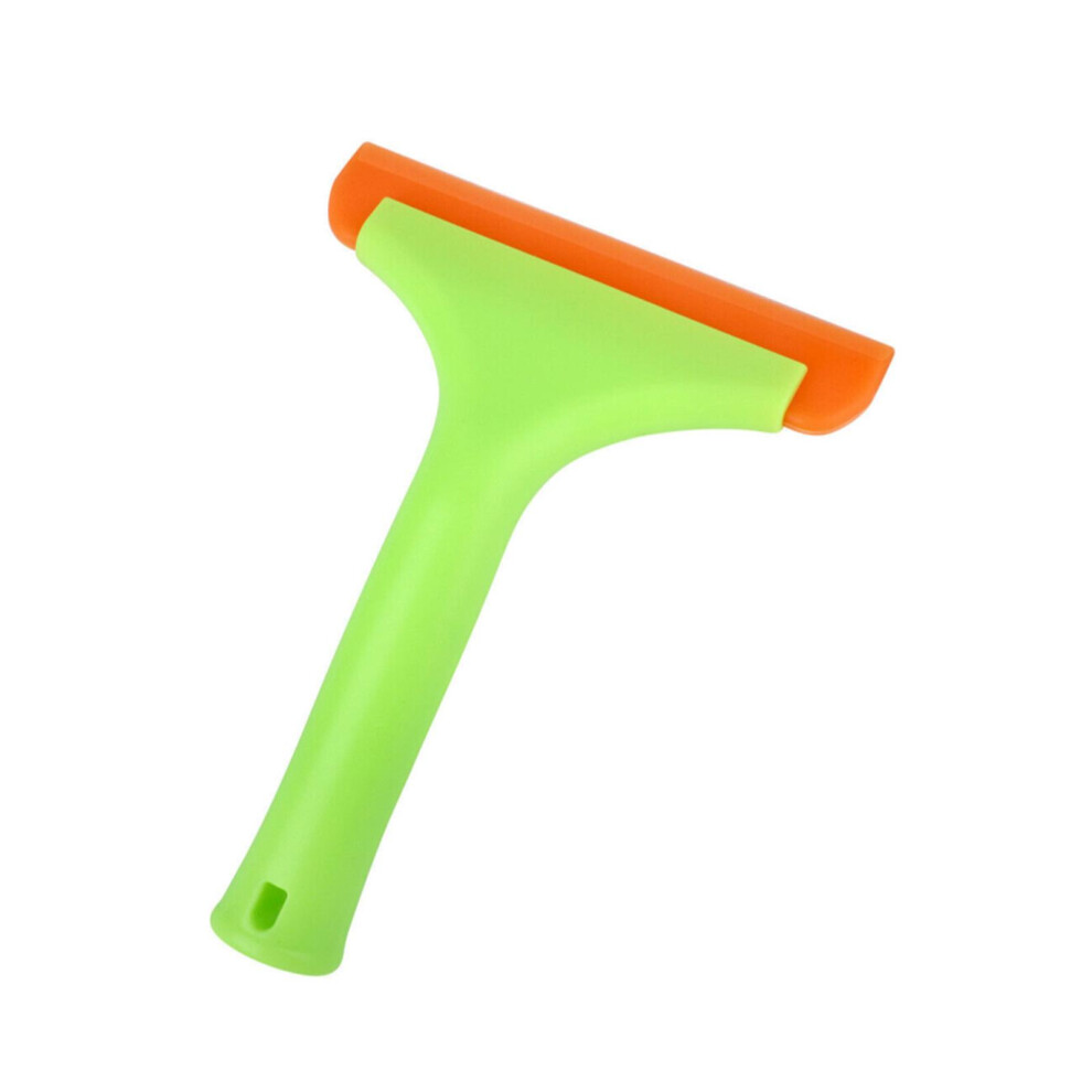 2PCS Window Squeegee Shower Cleaner Car Glass Wash Water Wiper Silicone Blade