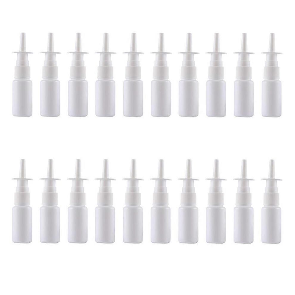 Kricely (As Show, One Size) 20Pcs Spray Bottle Containers Nasal Spray Bottles Traveling Liquid Bottles