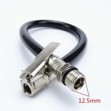 Car Air Rubber Hose Lock On Clip Chuck Tire Inflator Self-Locking Tube