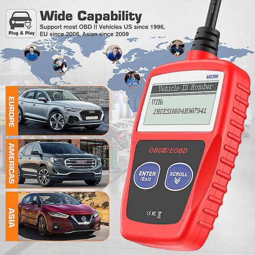 Automotive OBD Code Reader OBD2 Scanner Car Check Engine Fault Diagnostic Tool 1