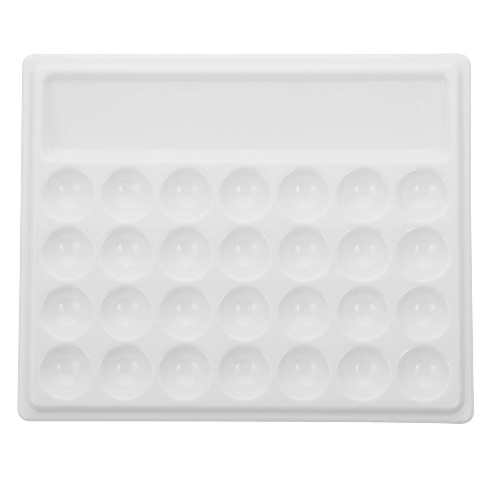 Kricely (As Show, One Size) 1Pc Paint Tray Pigment Tray Gouache Color Mixing Tray Pigment Mixing Plate