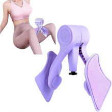 (Purple, One size) Adjustable Strength Thigh Master Exerciser, Hip Pelvic Floor Strengthening Device Men Women VYH